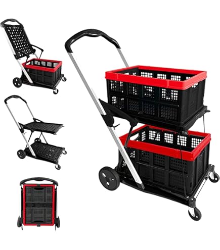 Amazon.co.jp: TUIYIDUO 台車 静音 エコカ ショッピングカート  