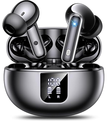 ワイヤレスイヤホン LEDディスプレイ付き LEDディスプレイ付き ワイヤレスイヤホン | 家電・雑貨