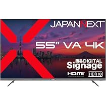 Amazon.co.jp: 【2年保証モデル】 JAPANNEXT 55インチ VAパネル搭載 4K