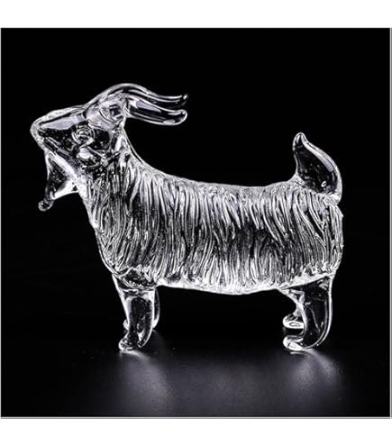 Amazon.co.jp: ガラスクリスタル クリスタル雄牛置物アートガラス動物