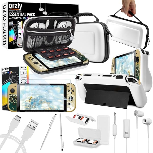 Amazon.co.jp: Nintendo Switch OLED w/ White Joy-Con - Standard