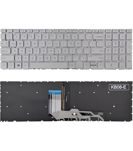 thumbnail image 2 of HP Pavilion 15 Series Keyboard Replacement - US Layout Black Keyboard With Frame For 15E 15N 15T Models 2 of 14