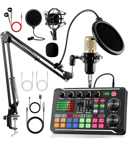 Amazon | オーディオミキサー 配信機材セット オーディオ