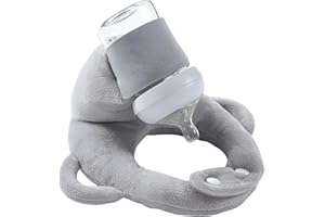 哺乳瓶ホルダー ハンズフリー 赤ちゃん 自己給餌クッション授乳枕 哺乳瓶ホルダー イルカ パターン 授乳クッション セルフ 手放し 赤ちゃん ベビー ミルク サポート 哺乳瓶支持 夜間授乳 育児グッズ 通気性 洗える 双子 多胎 出産祝い 出産準備 ギフト