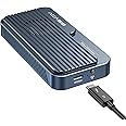 ACASIS 80Gbps M.2 SSD External Case, Compatible with Thunderbolt 5 / USB4 v 2.0, Back Thunderbolt 4/3/USB 3.2/3.1/3.0, TBU501pro ssd case, M.2 NVME SSD 2230 2242 2260 2280 with built-in cooling fan