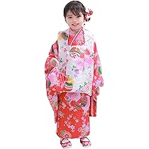 Amazon | [KYOETSU] [キョウエツ] 自宅で簡単着付け 七五三 3歳 女の子