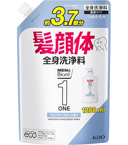 メンズビオレ 薬用デオドラントボディウォッシュ つめかえ用 1200ml