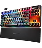 スティールシリーズ Apex Pro Mini Wireless 64829 Amazon.com: SteelSeries Apex Pro Mini Wireless Keyboard - 60