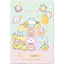 すみっコぐらし Amazon.co.jp: サンエックス すみっコぐらし 2026年 手帳 ウィークリー