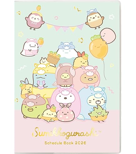 Amazon.co.jp: サンエックス 2024年 すみっコぐらし 手帳 マンスリー