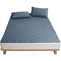 期間限定♪送料無料！洗える防水ベッドパット　ブルー ベッド sleep-plus_10005506