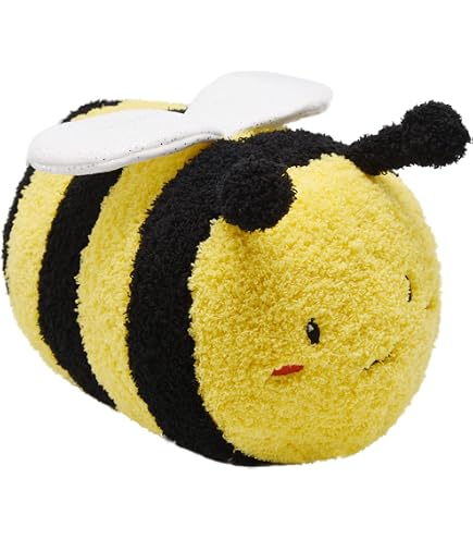 Aurora Mini Flopsie Beeswax Bee Plüschtier – 8 Zoll (20 Cm), Gelb-schwarz, Weich & Kuschelig