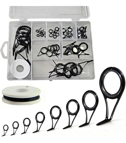 Amazon | FishTrip マイクロフィッシングロッドガイド、ロッド用