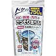 紀陽除虫菊 洗濯槽クリーナー [非塩素系 / 750g] 粉末タイプ 日本産 再付着防止 (洗濯槽掃除1回分) 過炭酸塩 除菌 消臭 雑菌 皮脂汚れ 約25.8×15.8×7.5cm(パッケージ)
