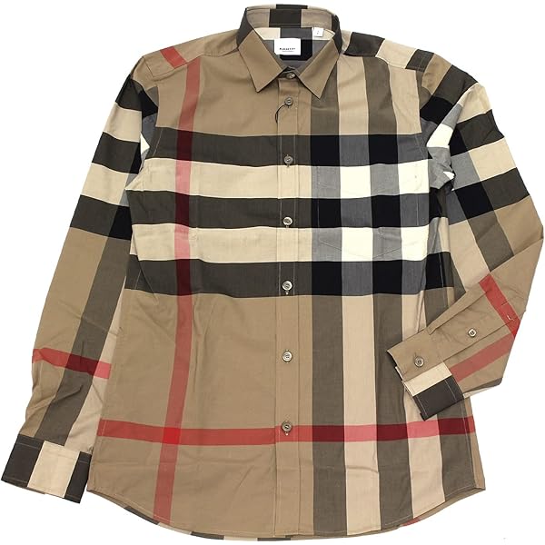 【あー 】Burberry チェックシャツ　128cm 80890291001001.jpg