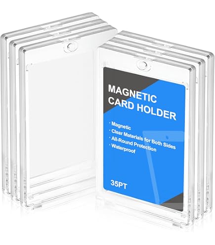 ToBeAce 25-Pack Magnetic Card Holders - 35pt Thick, UV Protective Screwdown Cases For Sports & Trading Cards - View #9