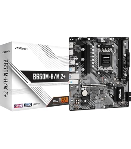 ASRock A620AM-HVS AMD Ryzen 9000/8000 / 7000 Series CPU Compatible