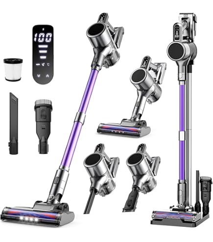 Amazon | 掃除機 コードレス【2025最新型!50Kpa強力吸引＆65分連続稼働