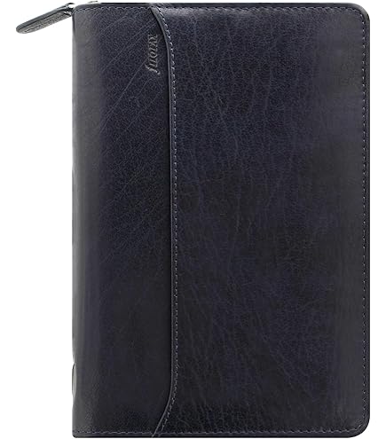 Amazon.co.jp: Filofax A5 Lockwood Zip navy organiser : 文房具