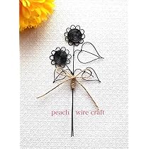 ワイヤークラフト アート パピヨン 四葉 メモリアル 額 壁掛け (04) m47951627865_1.jpg?1664702659