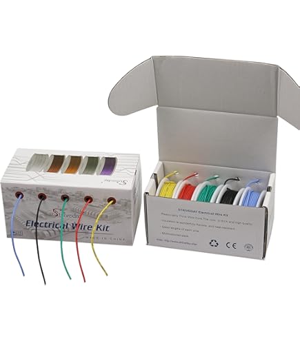 ★Striveday 20AWG 電線キット 配線キット 20ゲージ 箱入り Amazon.co.jp: (ストライブデイ) Striveday™ 20AWG Hook Up 配線キット