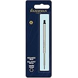 Waterman ウォーターマン ボールペン替芯 細字 ブラック 油性 パッケージ入り 正規輸入品 1964017