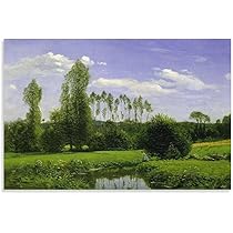 Amazon.co.jp: 画家クロード・モネ ルエルの眺め 印象派油絵