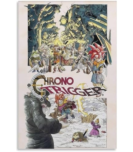 Amazon.co.jp: クロノ・トリガー ポスター Chrono Trigger キャンバス