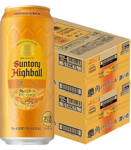 Amazon.co.jp: サントリー 角ハイボール 濃いめ （350ml×24本）× 2