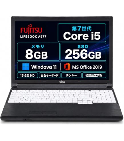 Amazon.co.jp: 【整備済み品】 富士通 ノートパソコン Lifebook A749/B
