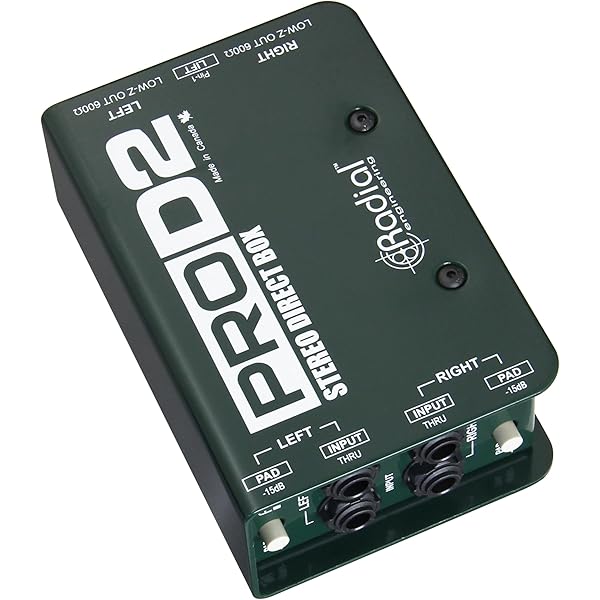 Amazon.co.jp: RADIAL StageBug SB-2 Passive パッシブDIボックス