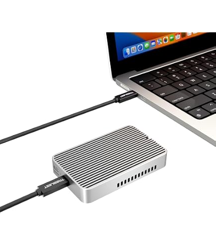 Amazon.co.jp: ANYOYO 80Gbps M.2 NVMe SSD エンクロージャー（冷却