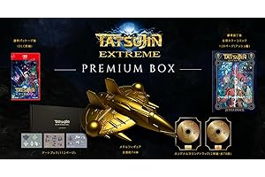 TATSUJIN EXTREME PREMIUM BOX -Switch2 【Amazon.co.jp限定】特典 オリジナルメタリックカード(メインアートVer) 同梱 & 【特典】サウンドトラック2枚組、メタルフィギュア、アートブック、コミック 同