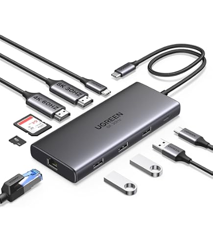UGREEN RevoDock Pro 209 USBハブ Amazon.co.jp: UGREEN Revodok Pro 209 ドッキングステーション
