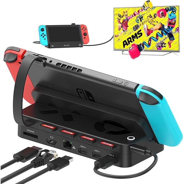 Amazon.co.jp: Alxum 2023年新登场 Switchカードリーダー 切り替え器 8