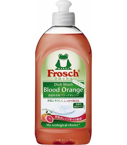 Amazon.co.jp: Frosch フロッシュ食器用洗剤 ブラッドオレンジ 800ml