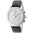 [ブルガリ] 腕時計 ブルガリ ホワイト 文字盤 ステンレススチール サファイヤガラス 自動巻 42MM スイス Watch BB42WSLDCH メンズ ブラック [並行輸入品]