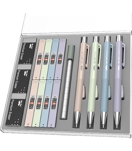 Amazon.co.jp: Mr. Pen- メタルシャープペンシルセット 替え芯と