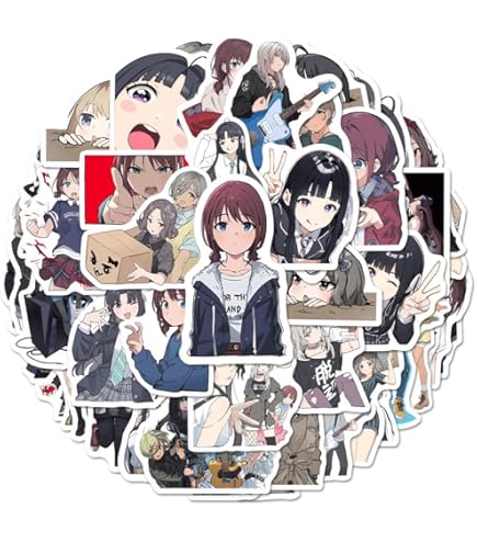 Amazon.co.jp: ガールズバンドクライ 車ステッカー シール トゲナシ