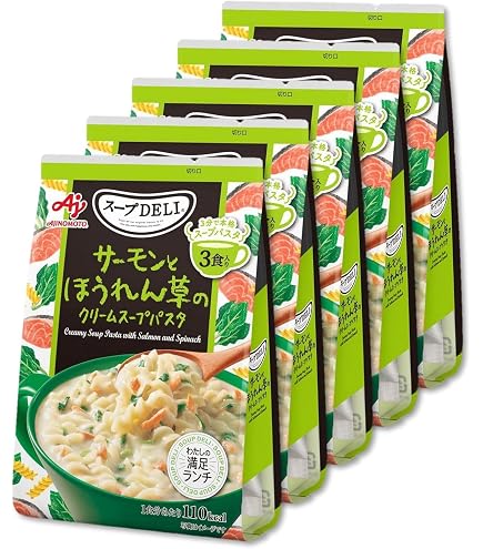 Amazon | 味の素 クノール スープDELI サーモンとほうれん草のクリーム