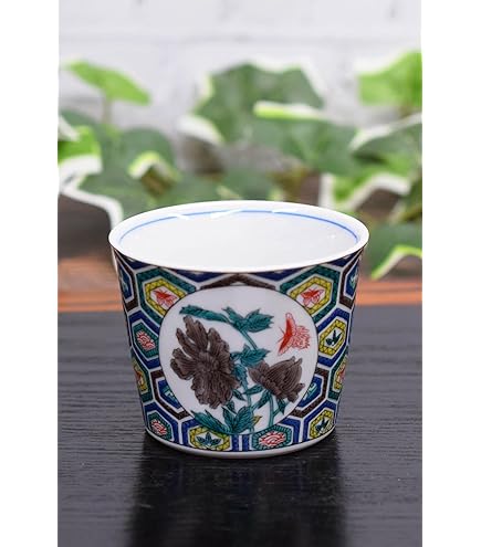 Amazon.co.jp: サザエさん展 限定 九谷焼 ミニ猪口 磯野山水図