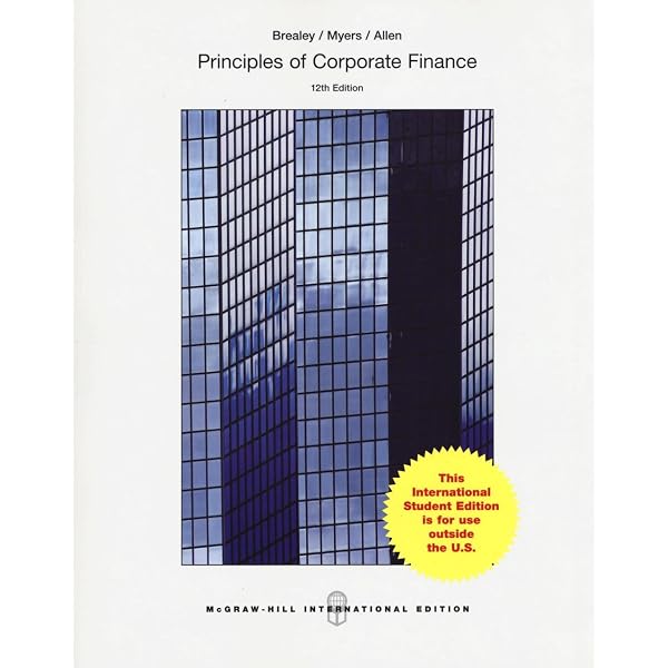 Amazon.co.jp: Principles of Corporate Finance ISE : Brealey