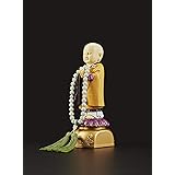 エスワールド 我が家のお坊さん(袈裟タイプ) 西本願寺 本体部:約 8.5 × 8.5 × 20.5 cm、土台部:約 8 × 10 × 4 cm