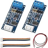 Youmile 2個TTL-RS485アダプターモジュール3.3V 5V信号シリアルポート電源コンバーター、24AWGワイヤー付きArduino AVR用
