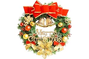 クリスマス かわいい クリスマスリース 人気 クリスマス花輪 綺麗なクリスマス飾り に適合モールホテルスーパー飾り 結婚祝い花輪 開業祝い 開店祝い クリスマス 飾り インテリア 造花 ドア 玄関リース飾り ドア掛け ショーウインドー飾り クリスマス