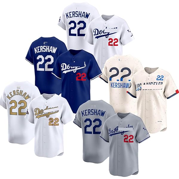 Amazon.co.jp: [AHCY] クレイトン・カーショウ 野球ユニフォーム