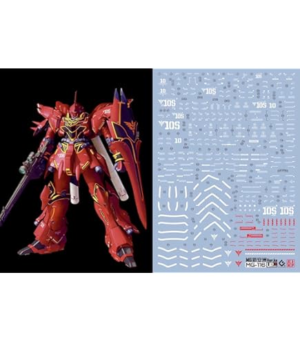 Amazon | MG MSN-06S Sinanju シナンジュ Stein Ver.Ka デカール水転写