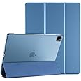 ProCase iPad Pro 11 Case for 4th 3rd Generation 2021 2020 2018 [Compatible with Apple Pencil Pairing and Charging] Tri-Fold Stand Smart Cover - Blue