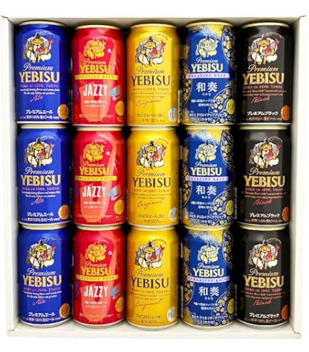 Amazon.co.jp: ヱビスビール飲み比べ6種12本セット : 食品・飲料・お酒