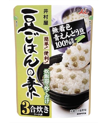 Amazon | 豆屋が作った豆ご飯の素 85g×4個 | 虎屋産業 | ごはん・料理